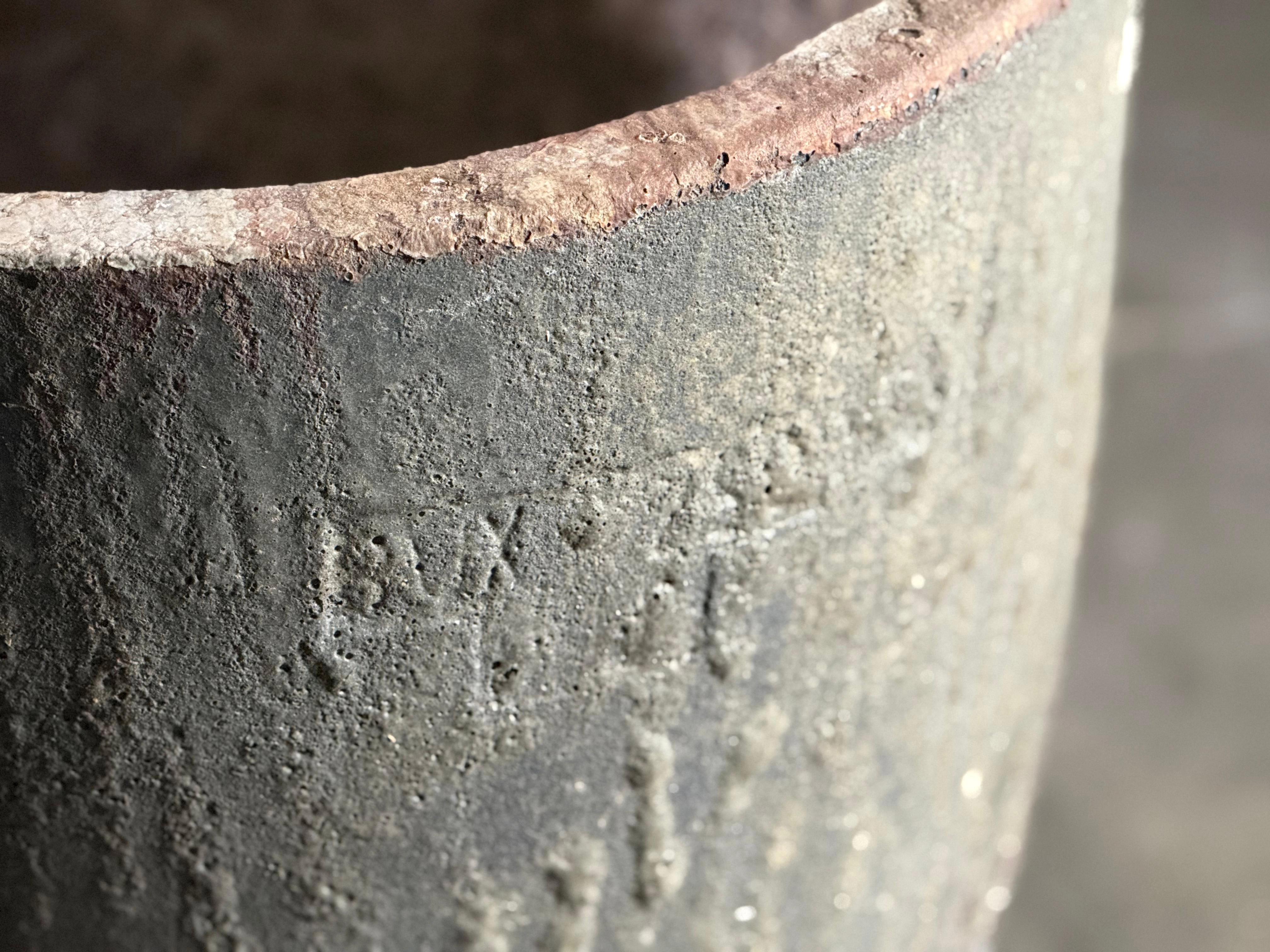 French Antique Foundry Crucibles (Pair) - Image 6